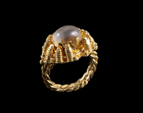 Sofic S. Ring Tvrtko Gorski Kristal gold plated